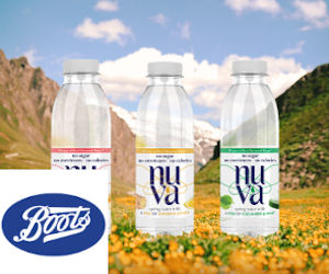 Free Bottle of Nuva Flavoured Spring Water- O2 Priority