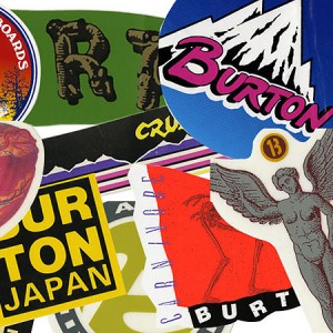 Free Burton Snowboards Stickers