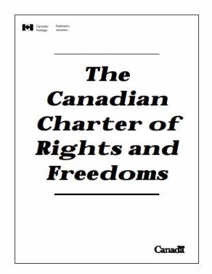 Free Canadian Charter of Rights and Freedoms and The Canadian Bill of Rights