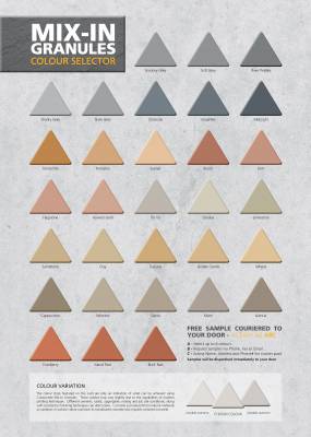 Free Colourcrete Samples