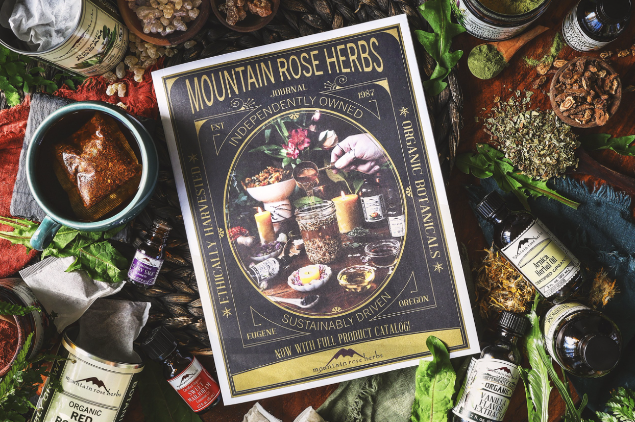 FREE copy of the 2026 Mountain Rose Herbs Journal