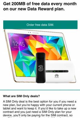 Free Data Sim