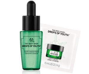 Free Drops of Youth Starter Kit at The Body Shop