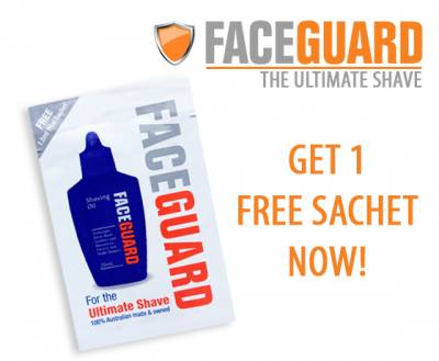 Free FaceGuard Shaving Sample