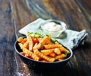 Free Farm Frites Crinkle Cut Chips For Food Distributors