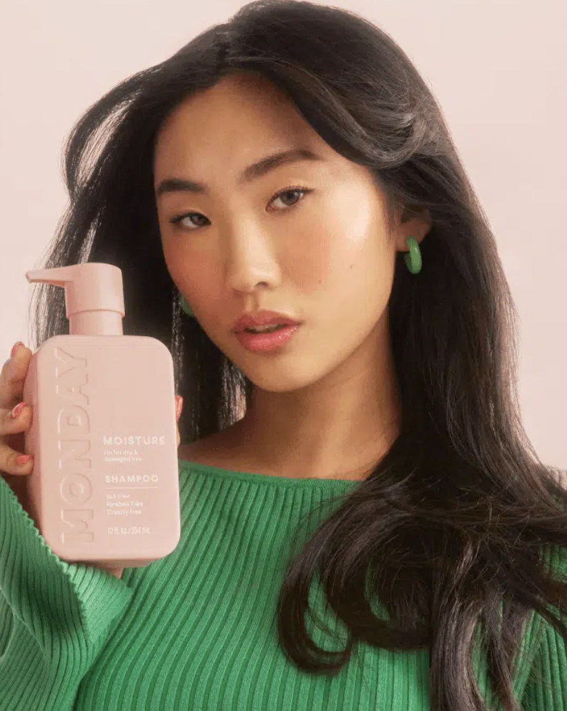 Free full-size bottle of shampoo