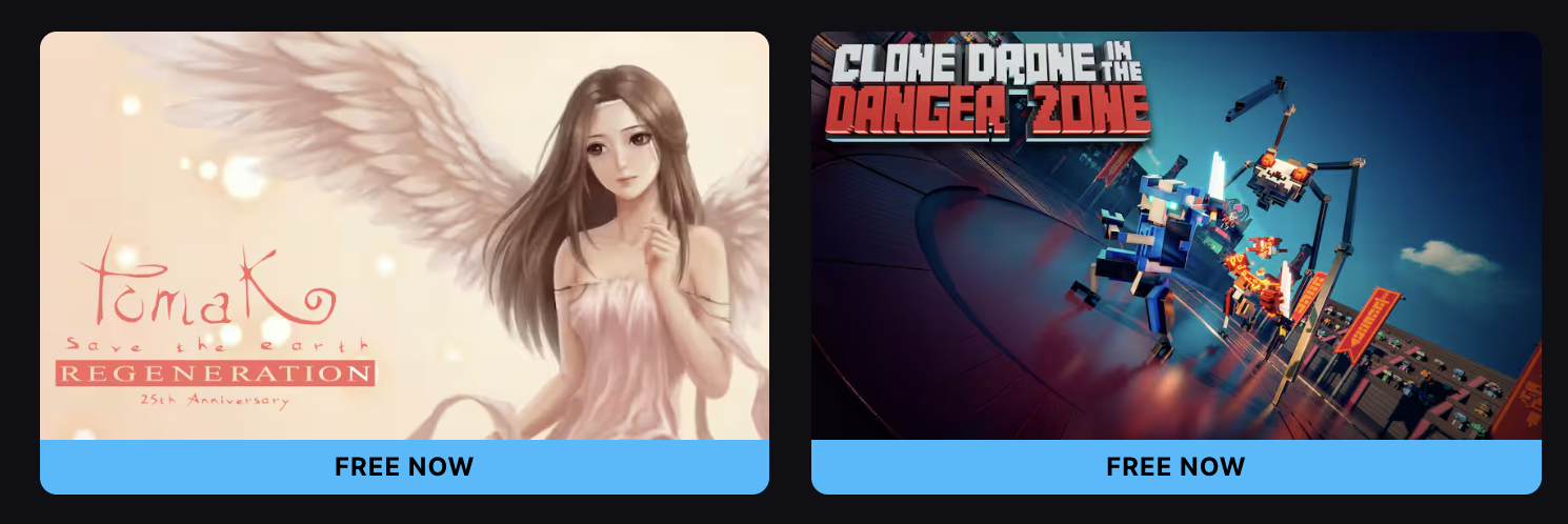 Free Games from Epic Games