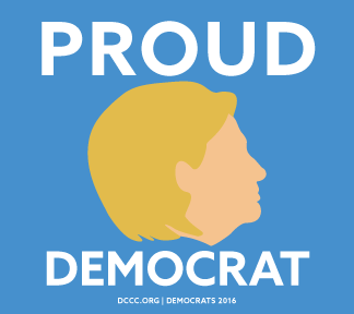 Free Hillary Democrat Sticker