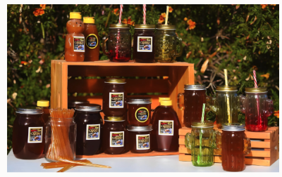 FREE  HONEY STICKS FROM COTTON LANE CITRUS