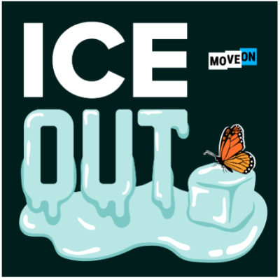 free \"ICE Out\" sticker