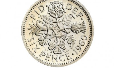Free Limited Edition Sixpence Coin