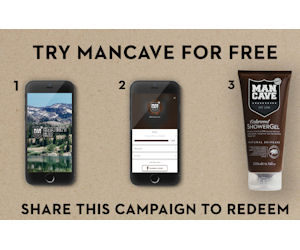Free ManCave Cedarwood Shaving Gel