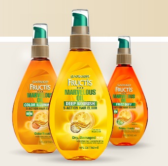 free Marvelous Oil sample from Garnier USA