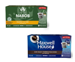 Free Maxwell House & Nabob Coffee Samples