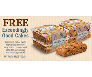 Free Mr Kipling Exceedingly Good Oat Slices