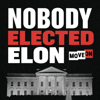 FREE \"Nobody Elected Elon\" sticker!