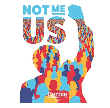 FREE \"Not me. Us.\" sticker