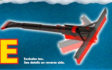 Free Oscar Fold Up Snowbrush (after Mail in Rebate)