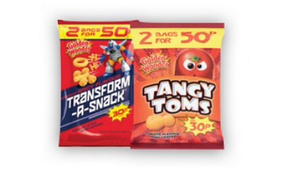 Free Packet of Golden Wonder Snacks