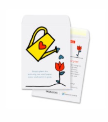 Free packet of seeds