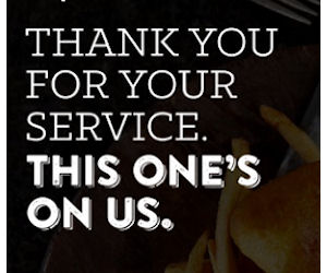 Free Pickle Barrel Meal for Vets and Active Military