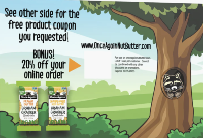 FREE Postcard Coupon for Free Crackers