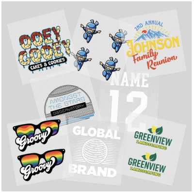 Free Premium DTF Transfer Sample Pack