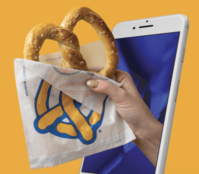 Free Pretzels at Auntie Anne's