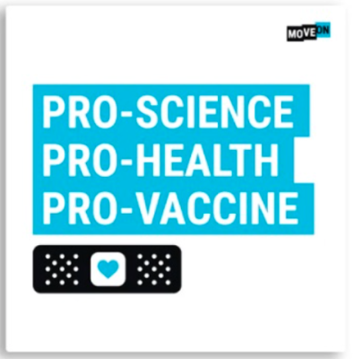 FREE \"Pro-Science, Pro-Health, Pro-Vaccine\" sticker!