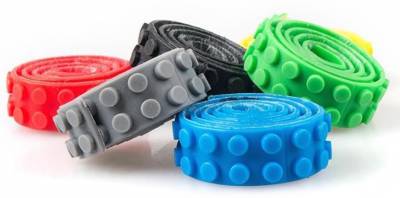 Free roll of Lego-compatible adhesive tape