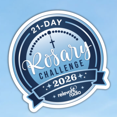Free Rosary and 2026 Sticker