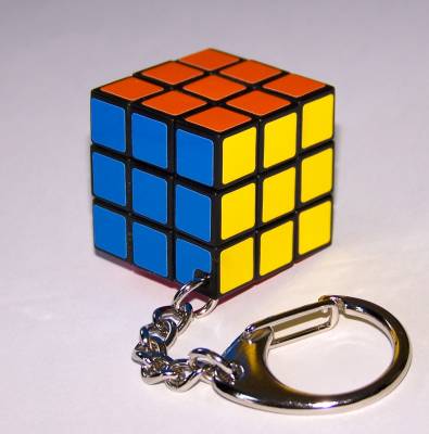 Free Rubikβs Cube Keyring