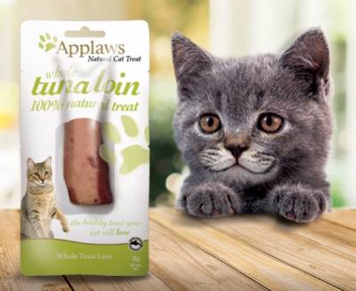 Free Sample of Applaws Tuna Loin Cat Treat 