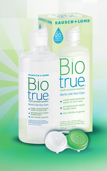 Free Sample of Biotrue Contact Lens Solution