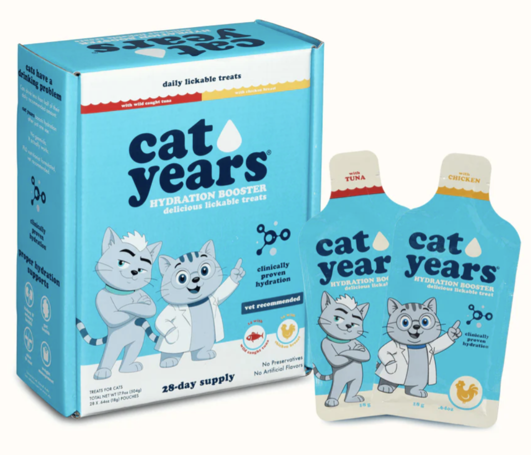 Free Sample of Cat Years Hydration Booster