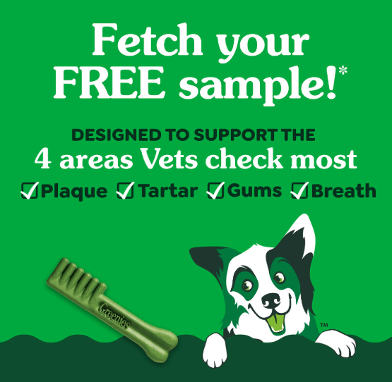 FREE sample of GREENIES™️ Dental Treats