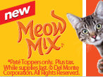 Free Sample of Meow Mix from Walmart