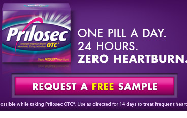 Free Sample of Prilosec OTC