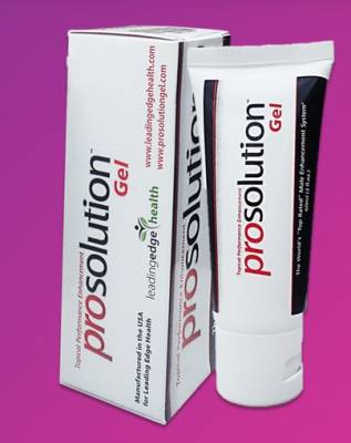 Free Sample of ProSolution erection  Gel
