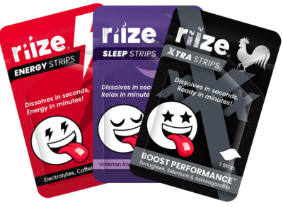 Free Sample of Riize Strips Energy Supplement