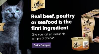 Free Sample of Sheba Cat Food from Sam's Club
