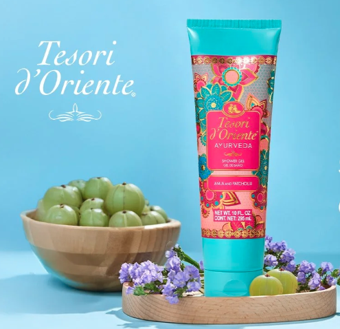Free sample of Tesori Ayurveda Shower Gel