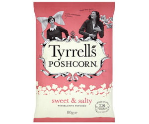 Free Sample of Tyrrell's Poshcorn