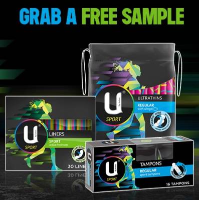 Free Sample of U By Kotex (Tampons / Pads / Liners)
