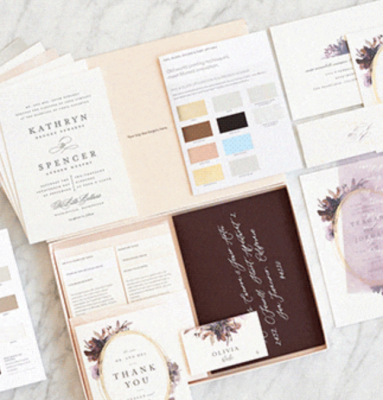 Free Sample of Wedding Invitation Cards from minted.com