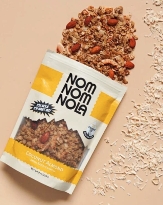 FREE samples of Coconut Almond Granola from Nom Nom Nola!
