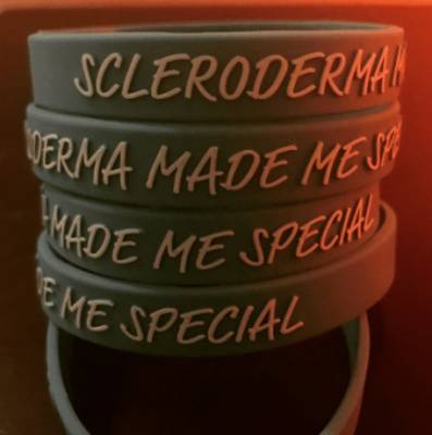 Free Scleroderma Awareness Wristband