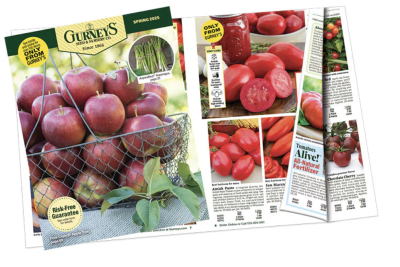 FREE seed catalog from Gurneys