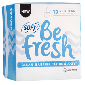 Free SOFY BeFresh Sanitary Pads Sample