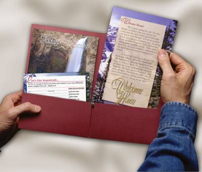 Free Spire Visitor Packet for Churches